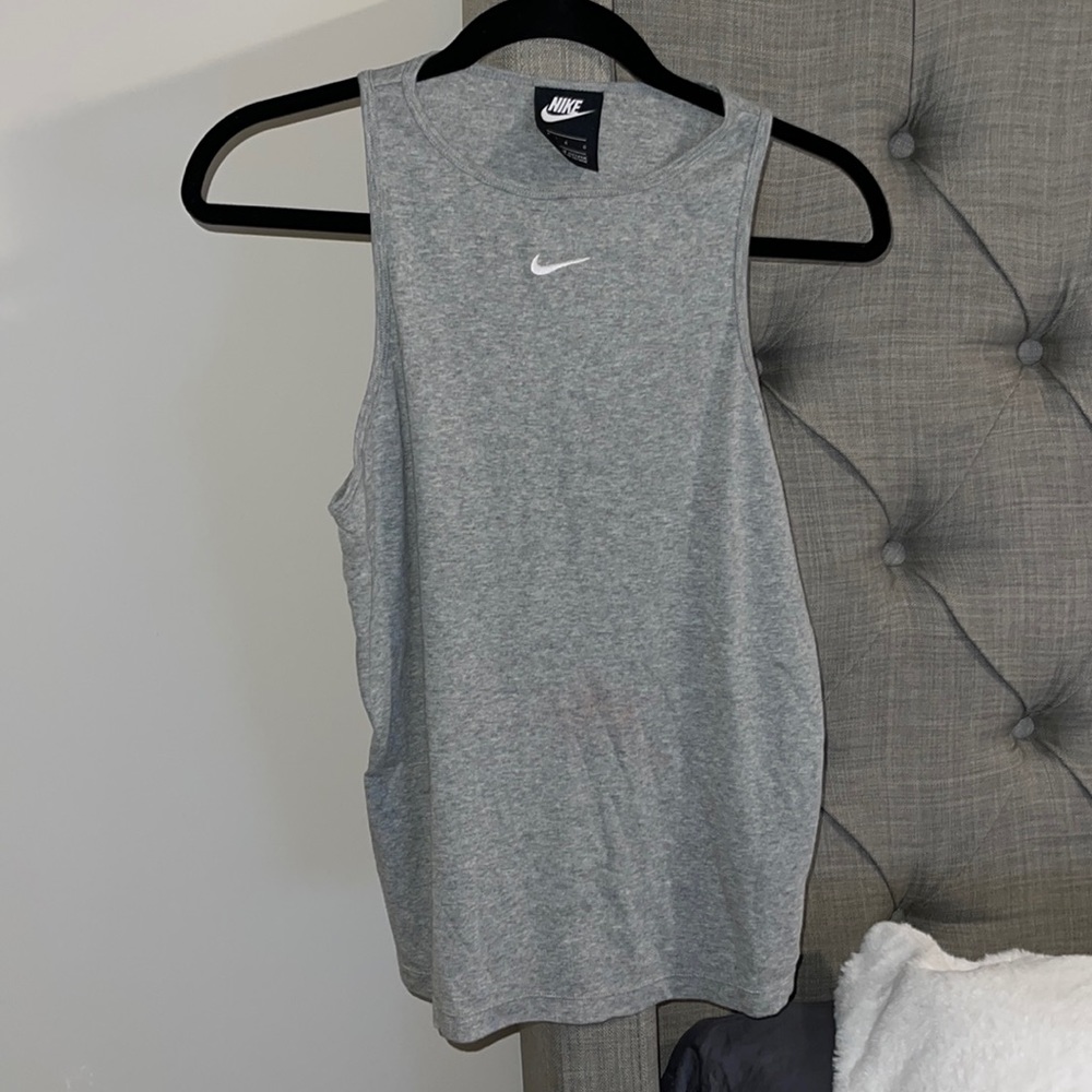 Grey Nike Tank Top